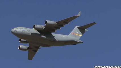 2011 NAF El Centro Air Show C 17 Globemaster Departure
