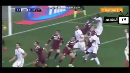 Download Video: Miralem PjaniĆ Fantastic Chance - Torino vs Roma - Serie A - 05.12.2015