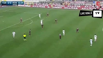 Roma Great Chance to Score - Torino vs Roma - Serie A - 05.12.2015