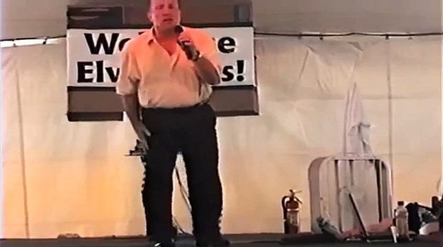 Danny McCorkle sings 'Medley' at Elvis Week 2007 (video)