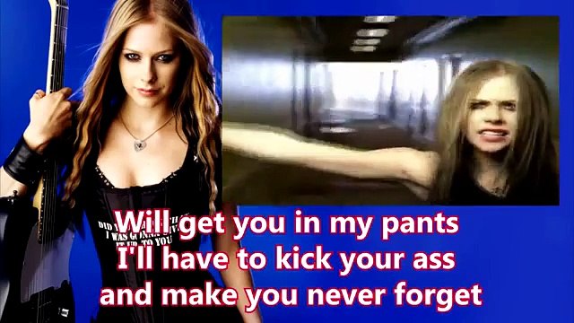 Avril Lavigne Don't Tell Me karaoke lyrics