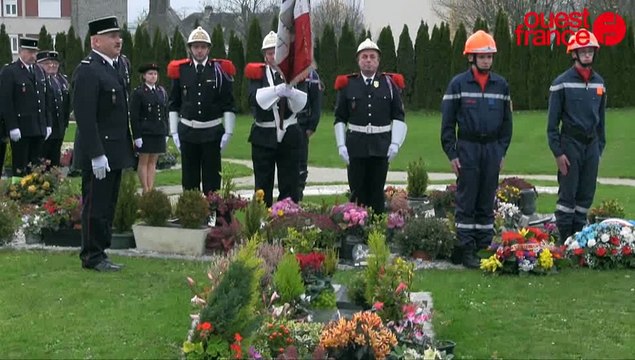 Sainte-Barbe 2015 à Saint-Lô. L'hommage à Louis Guibert