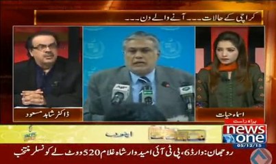 The First corruption case going in supreme court from NAB on 15 dec is of Ishaq Dar - Shahid Masood