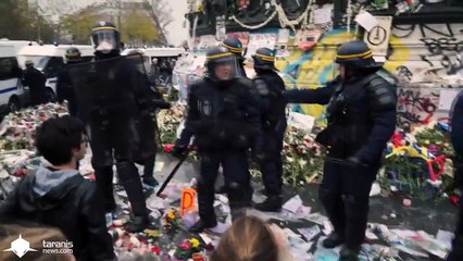 Violences policières à la manifestation pour le climat