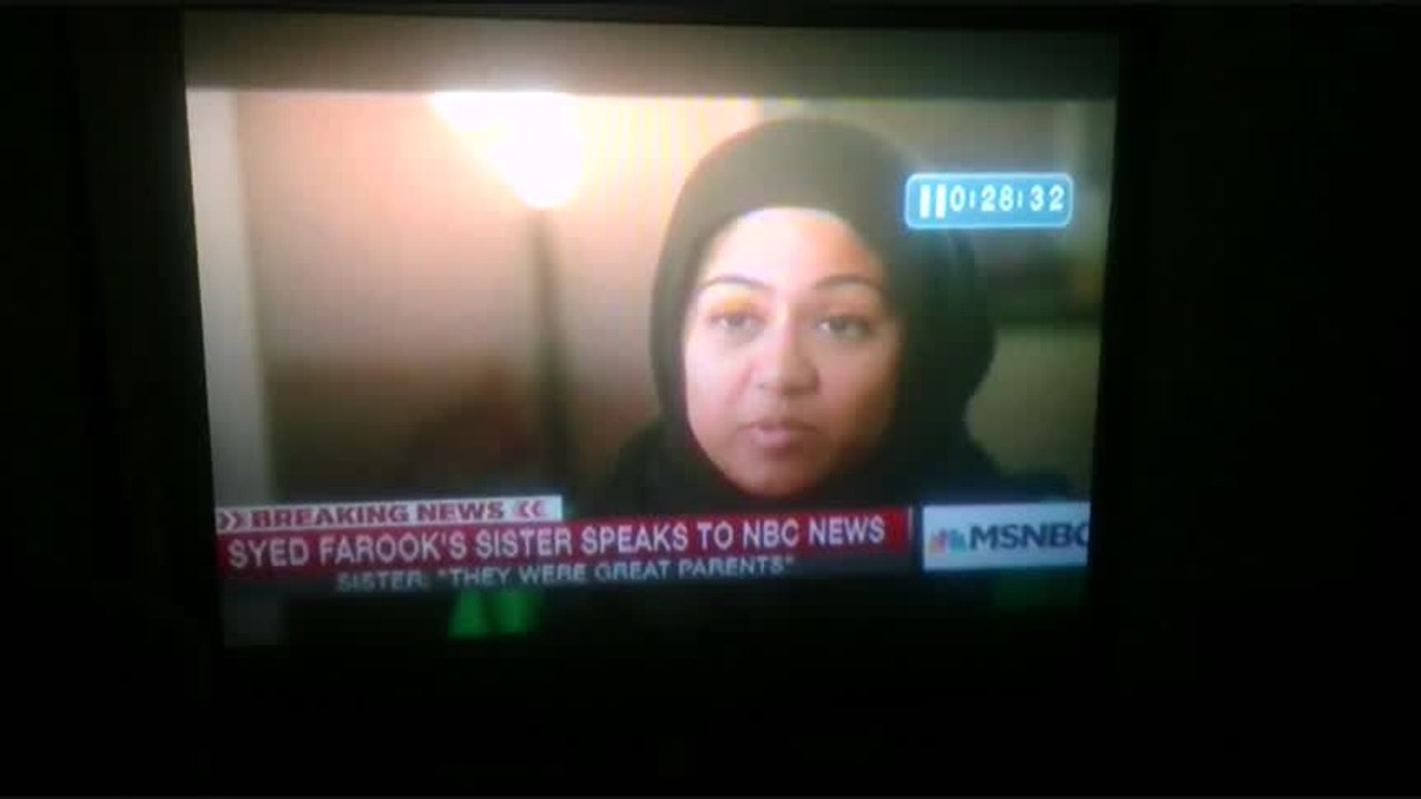 San Bernardino, California Shooting And Syed Farooks Sister Speaks