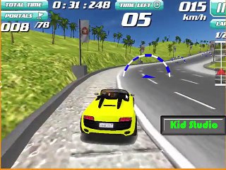 Race car - racing cars slip ring - Car racing game by Kid Toy