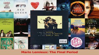 Download  Mario Lemieux The Final Period Ebook Online
