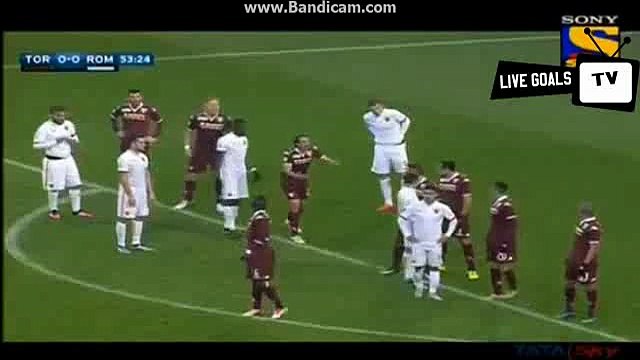 Miralem Pjanic Amazing Goal - Torino 0-1 Roma - Serie A - 05.12.2015