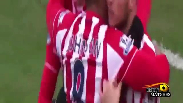 اهداف مباراة ستوك سيتي و مانشستر سيتي 2 × 0