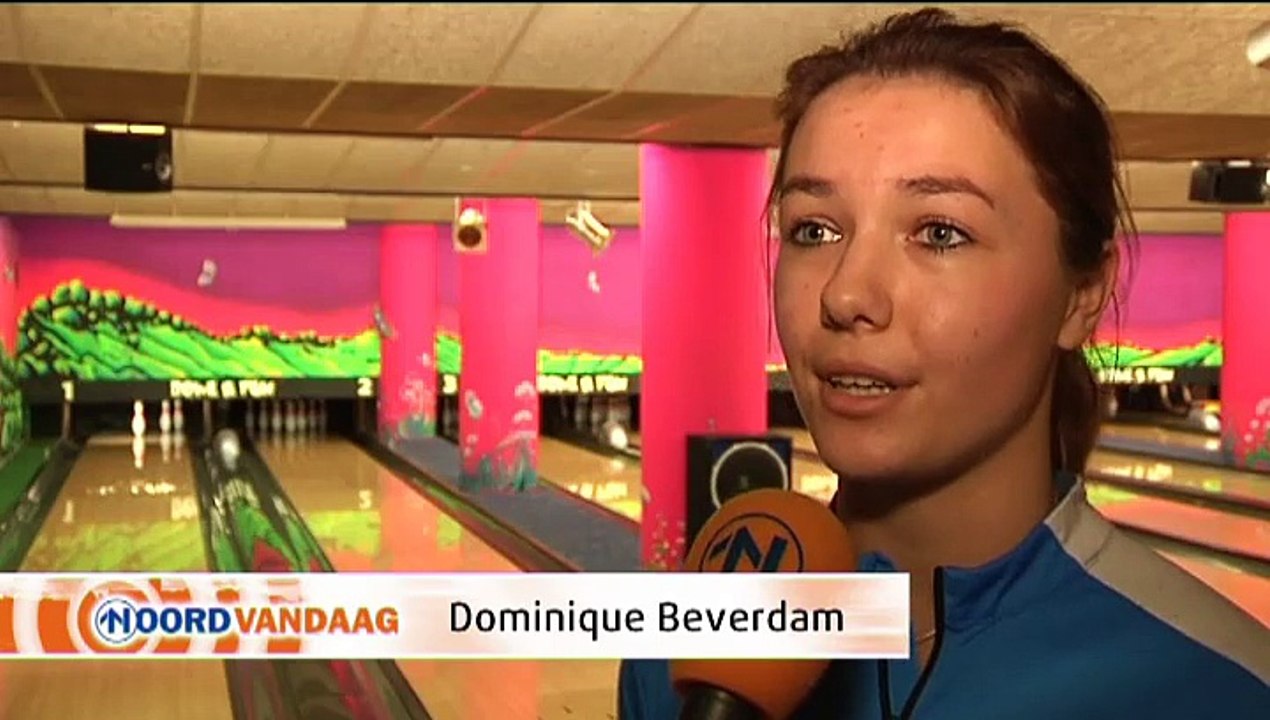 Toen ik vier was liep ik al met een bowlingbal op de baan - RTV Noord