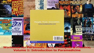 Read  Workbook for Paramedic Care Principles  Practice Volume 1 Introduction to Paramedicine Ebook Free