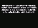 Sherlock Holmes 6-Book Boxed Set: Containing: The Adventures of Sherlock Holmes The Casebook