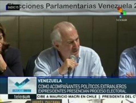 Llegan a Venezuela invitados de la MUD para acompañar elecciones