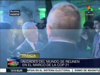 Francia: reunión de 700 alcaldes de todo el mundo en el marco de COP21