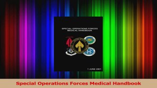Read  Special Operations Forces Medical Handbook Ebook Free