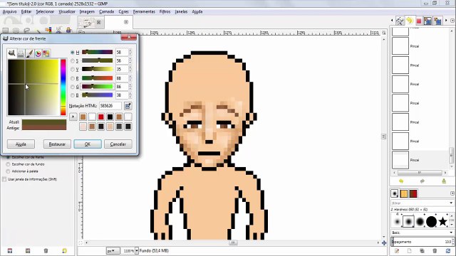 Tutorial Pixel Art Habbo Masculino #2