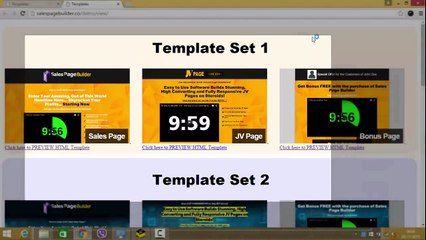 Create High Converting Sales Pages  IN 60 SECONDS With SalesPageBuilder