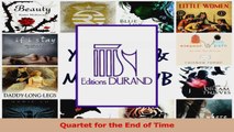 PDF Download  Quatuor Pour La Fin Du Temps quartet For The End Of Time  Score And Parts Read Online