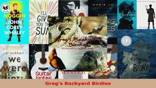 Read  Gregs Backyard Birdies Ebook Free