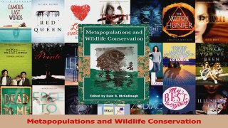 Read  Metapopulations and Wildlife Conservation Ebook Free