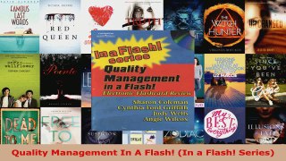 Read  Quality Management In A Flash In a Flash Series Ebook Free