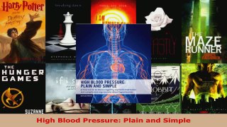 Read  High Blood Pressure Plain and Simple PDF Online