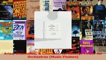 PDF Download  Arias Ensembles  Choruses An Excerpt Finder for Orchestras Music Finders Read Online