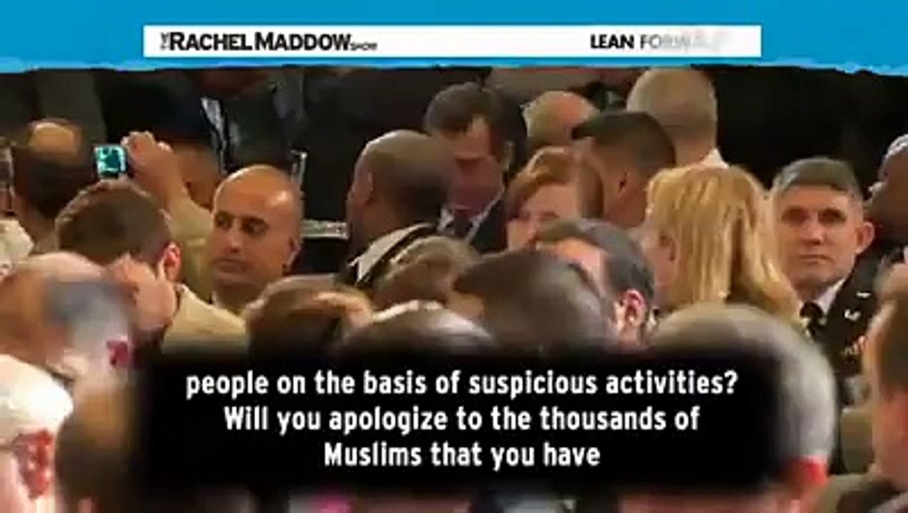 American Lady A big slap on the face of Obama nd all Muslim community by american lady raising her voice on killing of i