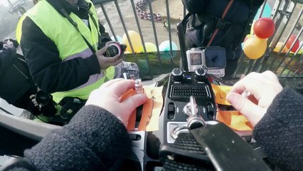 χρονη οδήγησε ένα φορτηγό Volvo FMX!