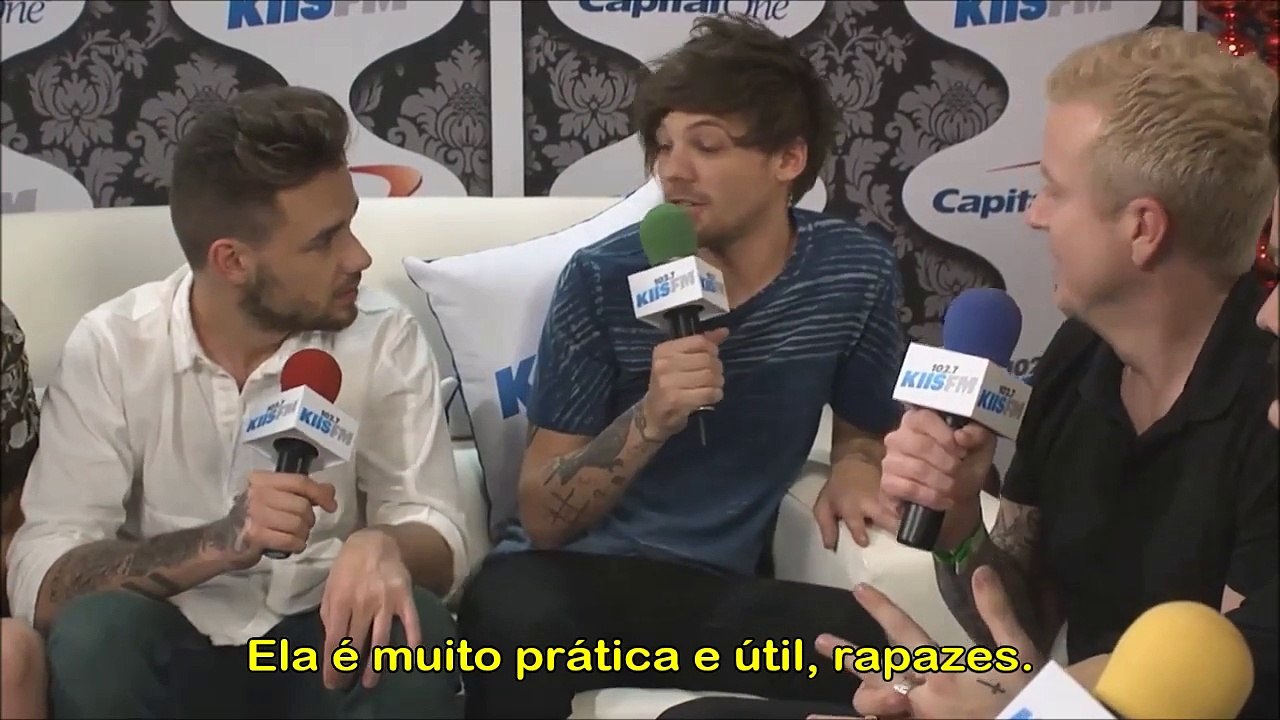 One Direction no backstage da KIISFM Jingle Ball [Legendado] #CZBRVideos PARTE 1