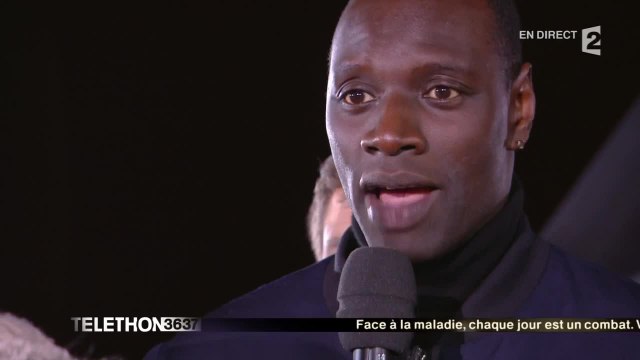 Omar Sy et Franck Dubosc rejoignent le Téléthon 2015