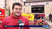 Téléthon : les pompiers pédalent pour la bonne cause
