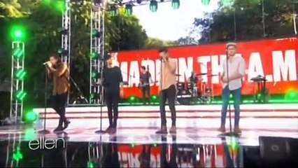 One Direction on the Ellen Show