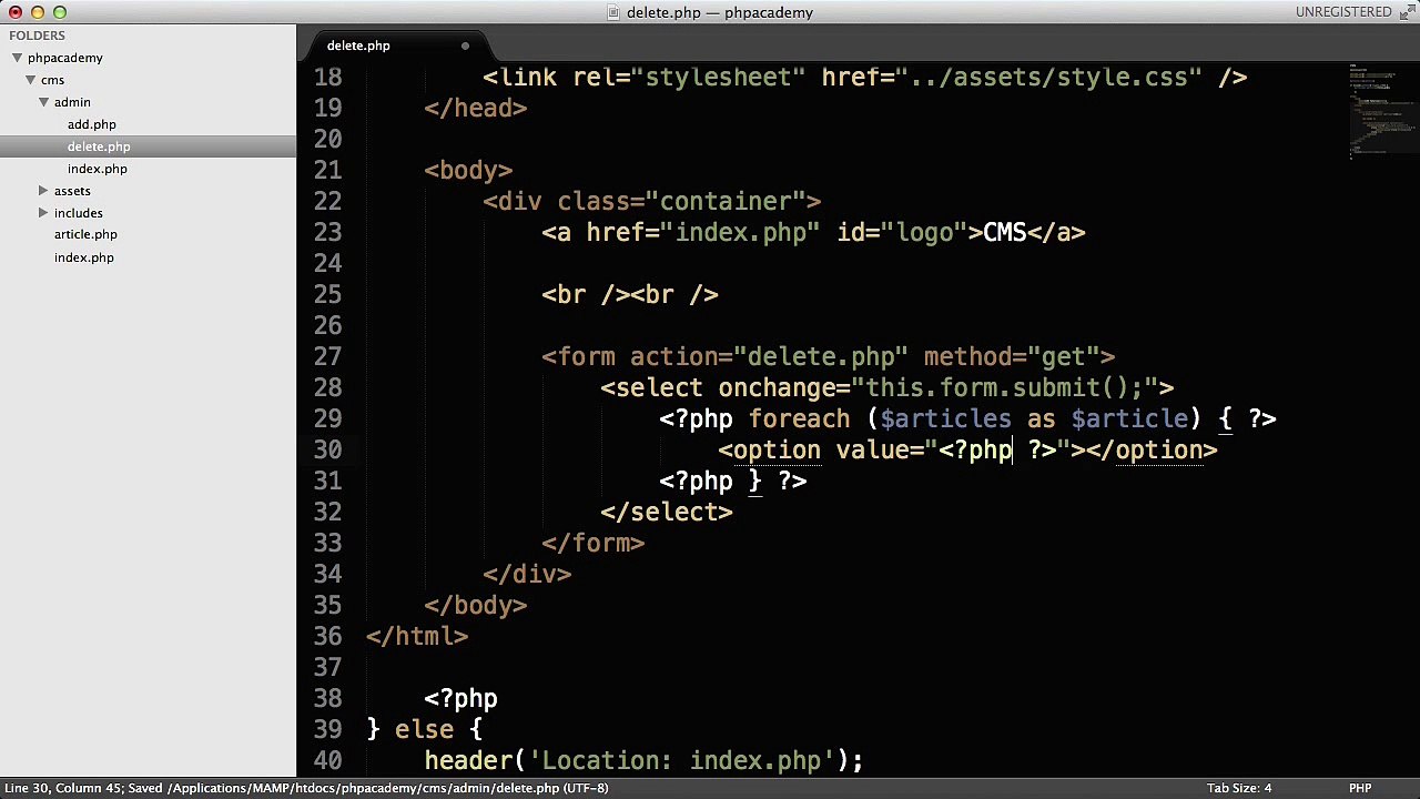 PHP Tutorials | Create a CMS (Custom) (Part 7_7)