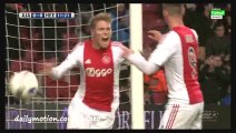 Fischer Goal - Ajax 1-0 Heerenveen - 05-12-2015 Eredivisie