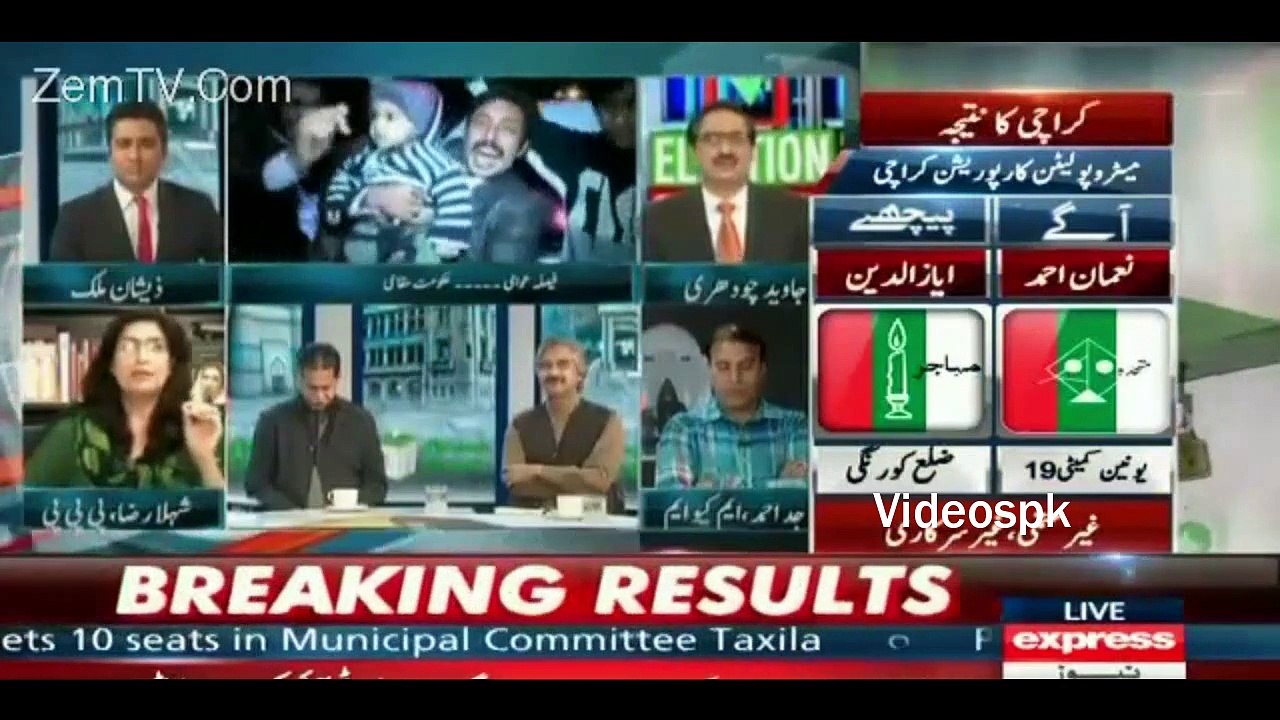 Javed Chaudhry Defending Pti