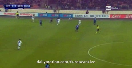 Adem Ljajic Fantastic GOAL INTER 1:0 GENOA - Serie A 5.12.2015 HD