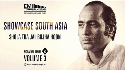 Original Audio - Mehdi Hassan sings Ghazal of Ahmed Faraz - Shola Tha Jal Bujha Hoon