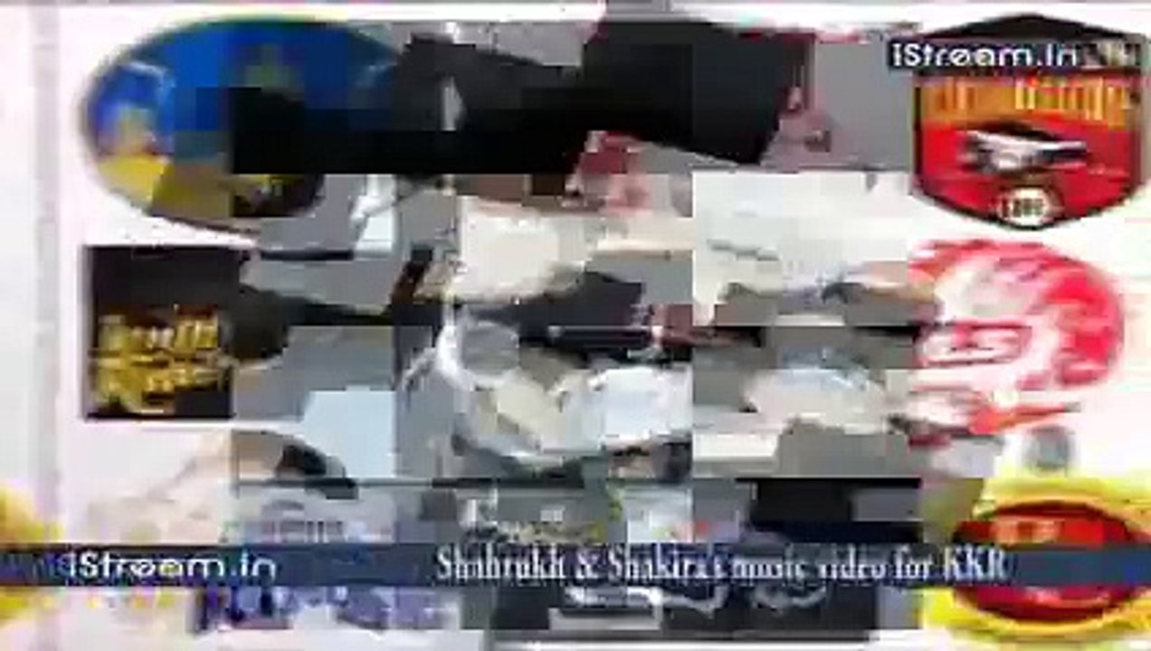 Shah Rukh, Shakira dance for KKR music video