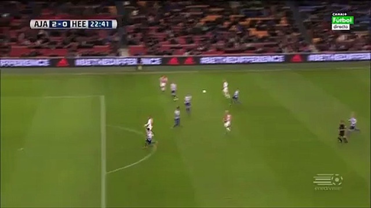 Arkadiusz Milik Goal - Ajax vs Heerenveen 2 - 0 2015