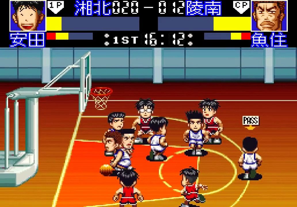 湘北 vs 陵南 3Q