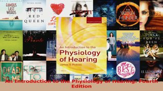 Read  An Introduction to the Physiology of Hearing Fourth Edition Ebook Free