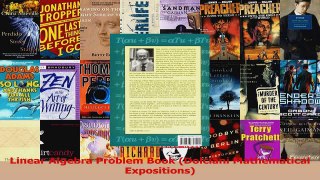 Download  Linear Algebra Problem Book Dolciani Mathematical Expositions Ebook Free