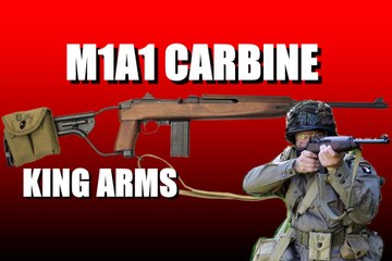 AIRSOFT Carabine USM1 A1 King Arms video review
