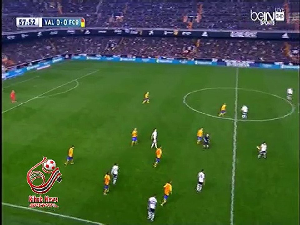 اهداف مباراة ( فالنسيا 1-1 برشلونة ) الدوري الأسباني الدرجة الأولى 2015/2016