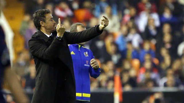 Luis Enrique: Hemos hecho un partido muy completo en un campo dificilísimo