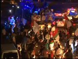 MQM Celebration ... Rally KHI Street After Wining LG Election 2015 ... Dance on Road