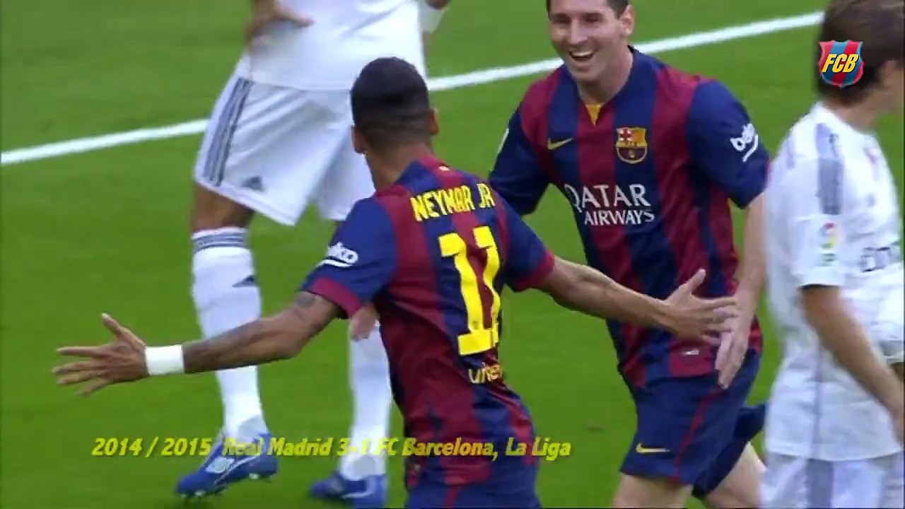 Neymar Jr Top 5 goals with FC Barcelona