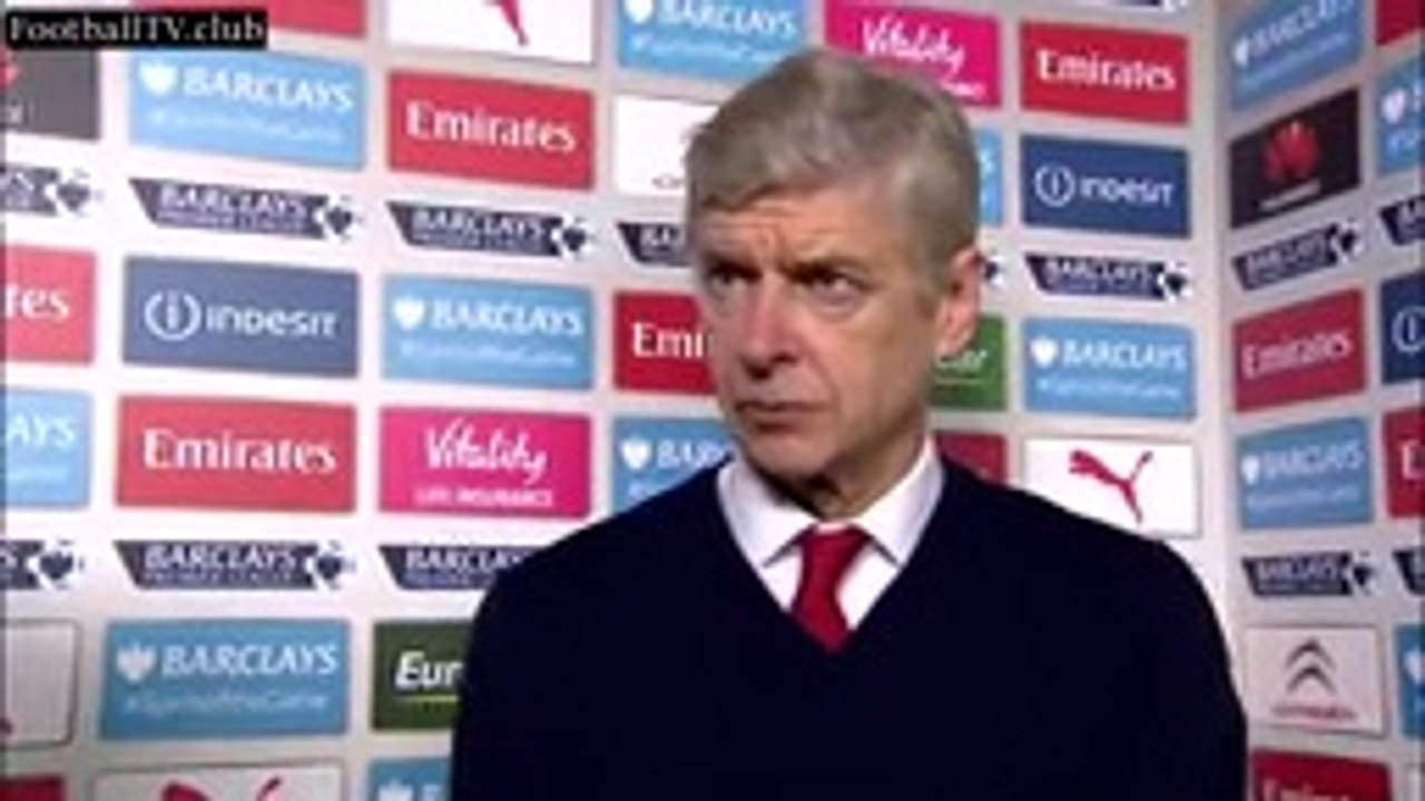 Arsenal vs Sunderland 3 - 1 - Arsene Wenger post-match interview
