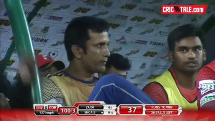 Match Winning Innings by Shoaib Malik making 34 Runs in BPL